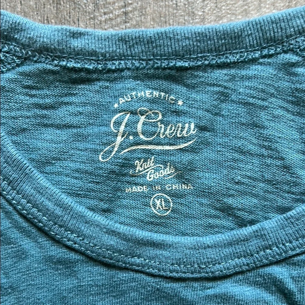 J. Crew Blue Long Sleeve Tee